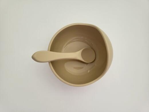 Silicone Feeding bowl and spoon