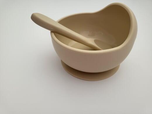 Silicone Feeding bowl and spoon